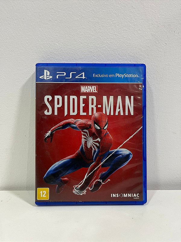 Spider-Man PS4 Mídia Física (Usado)