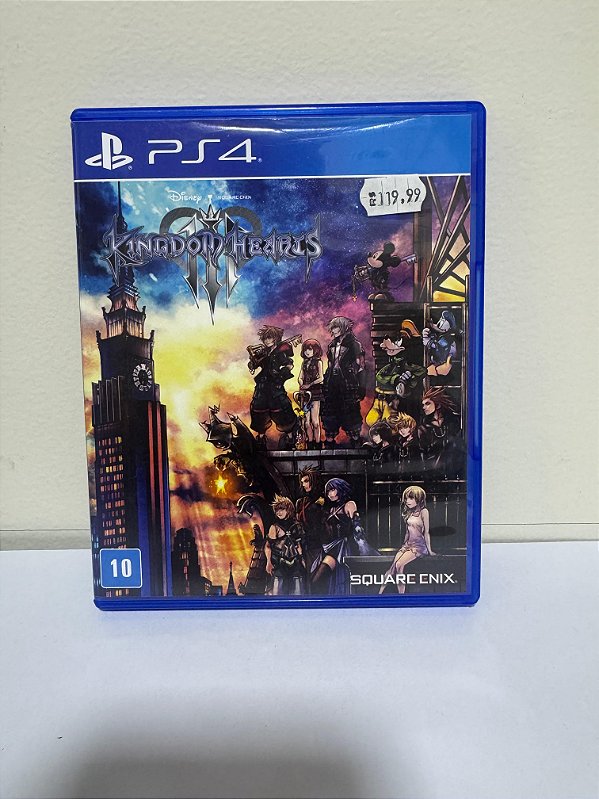 Kingdom Hearts 3 PS4 Mídia Física (Usado)