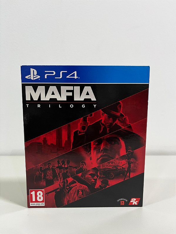Mafia Trilogy PS4 Mídia Física (Usado)