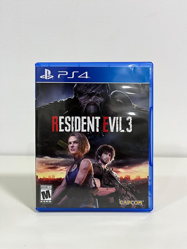 Resident Evil 3 Remake PS4 Mídia Física (Usado)