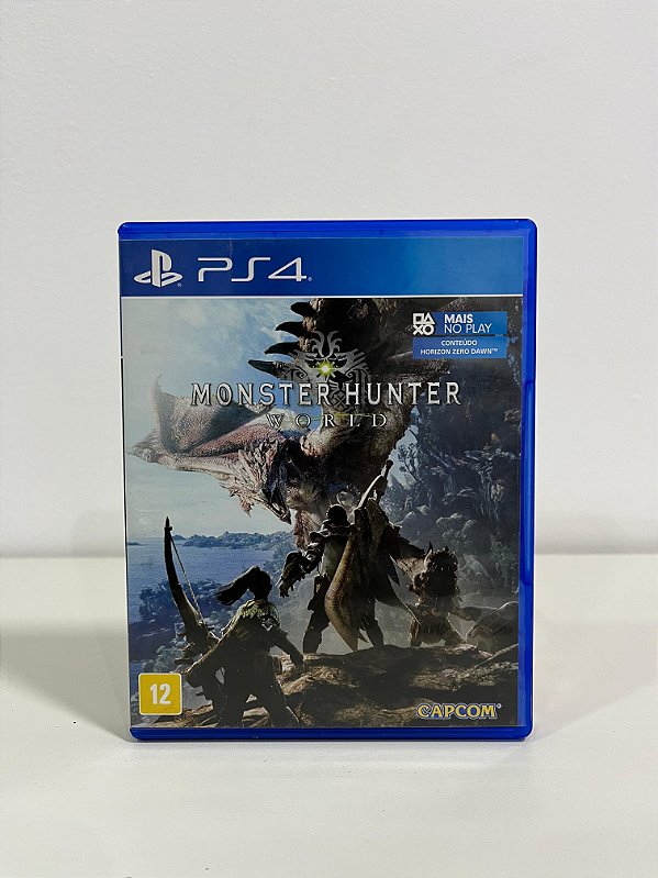 Monster Hunter World PS4 Mídia Física (Usado)