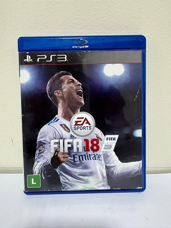 FIFA 18 PS3 Mídia Física (Usado)