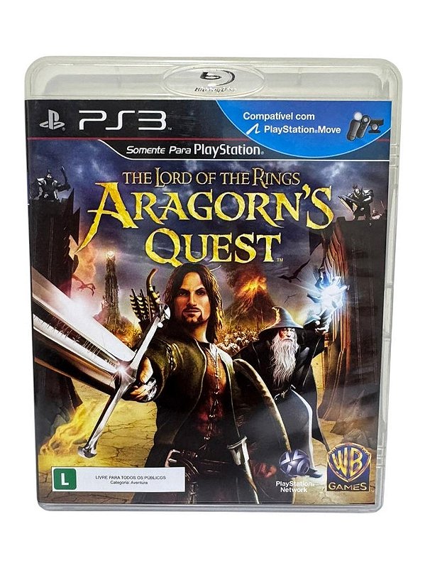 The Lord Of The Rings Aragorn's Quest PS3 Mídia Física (Usado)