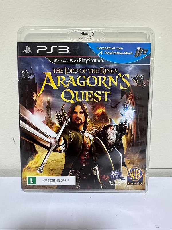 The Lond Of The Rings Aragorn`s Quest PS3 Mídia Física (Usado)