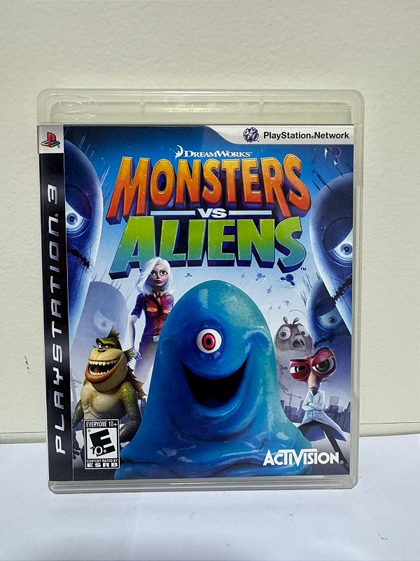Monster VS Aliens PS3 Midia Fisica (Usado)