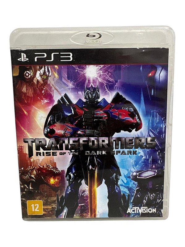 Transformers Rise of the Dark Spark PS3 Midia Fisica (Usado)
