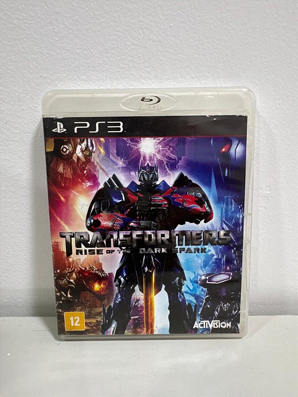 Transformers Rise of the Dark Spark PS3 Midia Fisica (Usado)