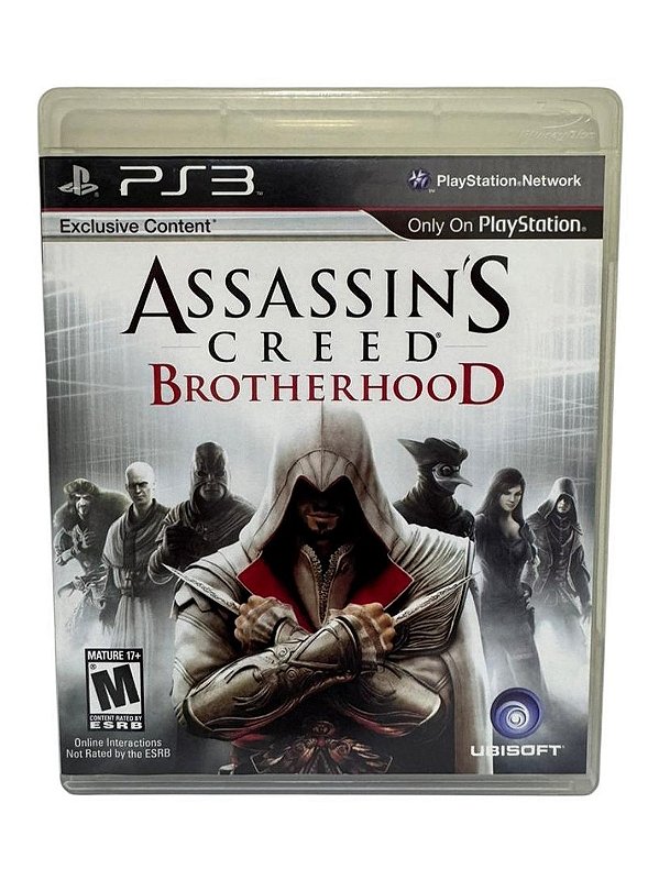 Assassin's Creed Brotherhood PS3 Midia Fisica (Usado)