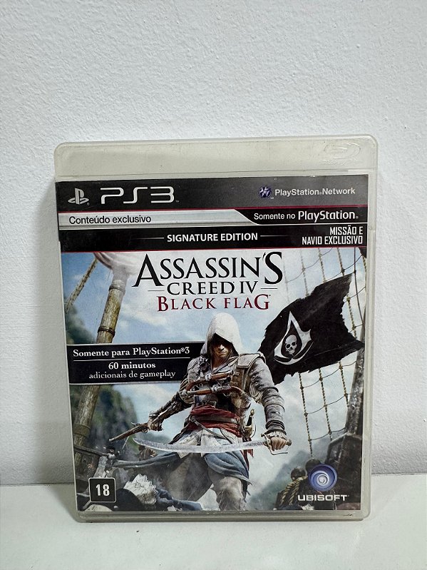 Assassins's Creed IV Black Flag PS3 Midia Fisica (Usado)