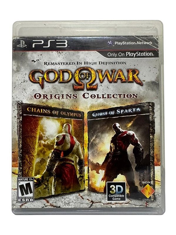 God Of War Origins Collection PS3 Midia Fisica (Usado)