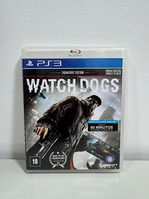 Watch Dogs PS3 Midia Fisica (Usado)