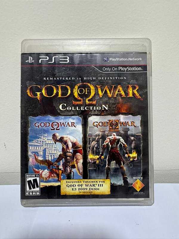God Of War Collection PS3 Midia Fisica (Usado)