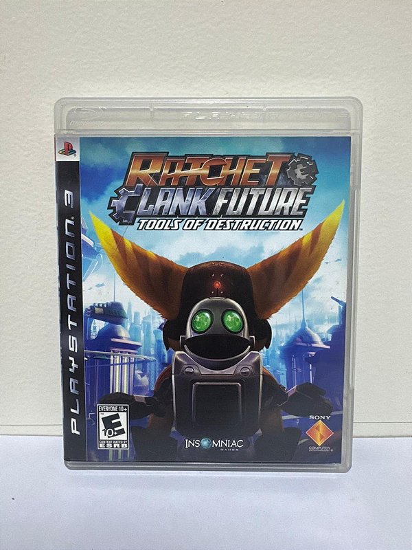 Ratchet Lank Tools Of Destruction PS3 Mídia Física (Usado)