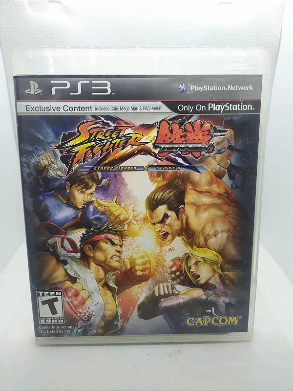 Street Fighter X Tekken PS3 Mídia Física (Usado)