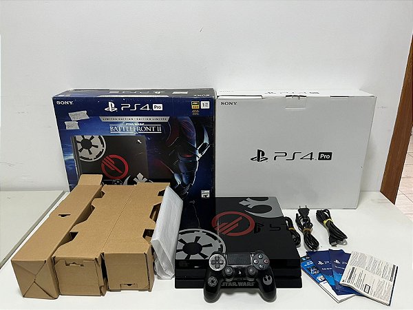Console Playstation 4 Pro Edição Star Wars Battlefront 2 - PS4 Pro