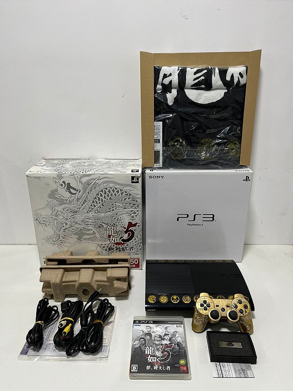 Console Playstation 3 Super Slim Edição Yakuza - PS3 Super Slim