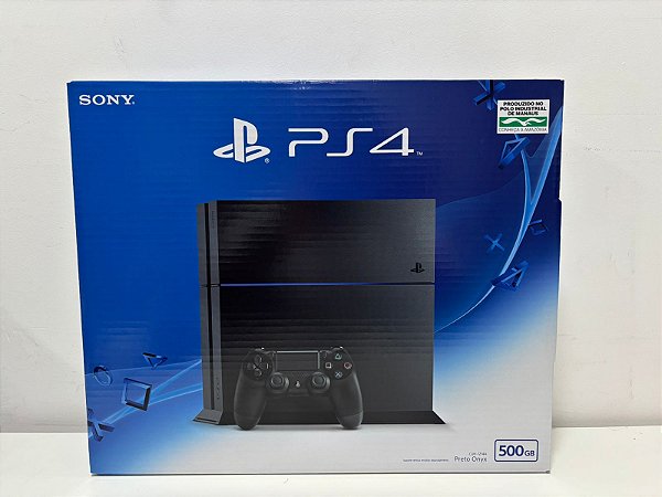 Console Sony Playstation 4 CUH-1214A - PS4 Fat Novo Lacrado