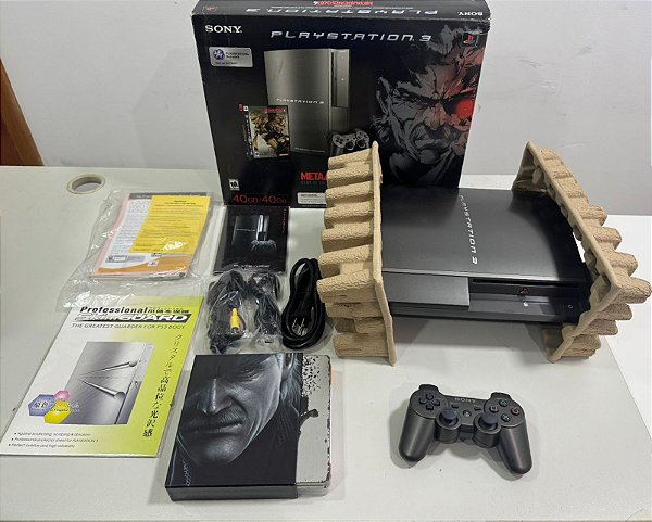 Console PlayStation 3 Fat Edição Metal Gear Solid 4 - PS3 FAT