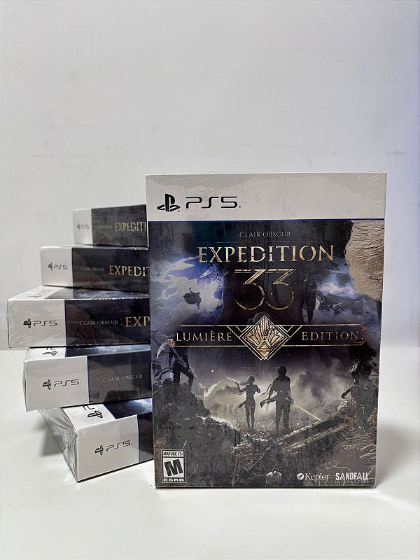Clair Obscur Expedition 33 Lumiere Edition Exclusivo Game Stop PS5 Mídia Física Lacrado