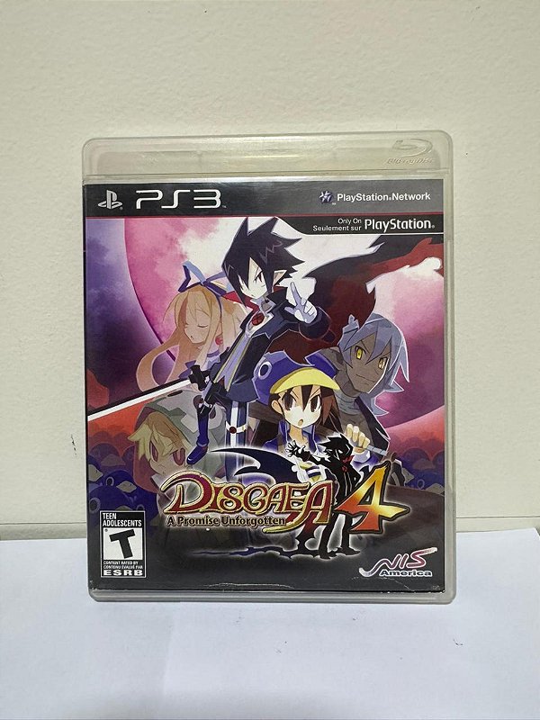 Disgaea 4 A Promise Unforgotten PS3 Mídia Física (Usado)