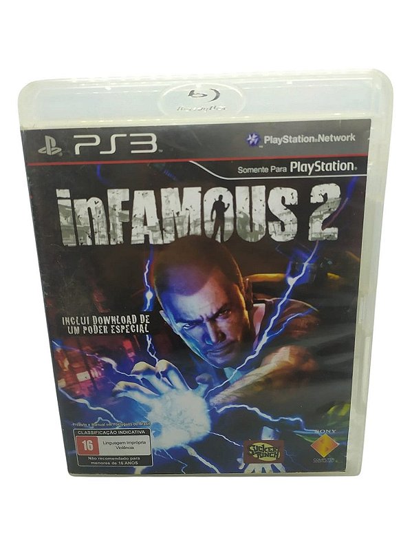 InFamous 2 PS3 Mídia Física (Usado)