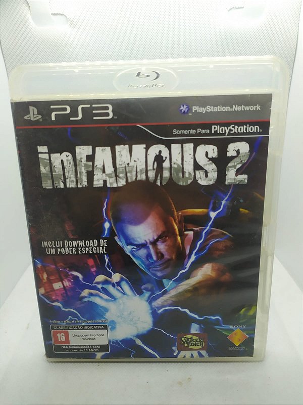 InFamous 2 PS3 Mídia Física (Usado)