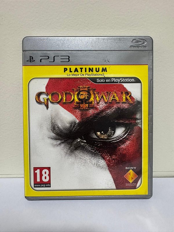 God Of War 3 Platinum PS3 Midia Fisica (Usado)