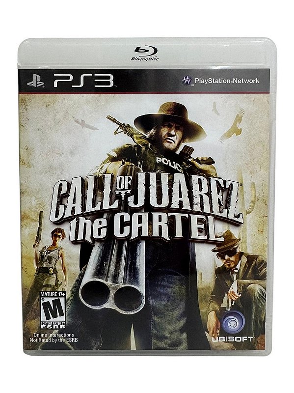 Call Of Juarez The Cartel PS3 Mídia Física (Usado)