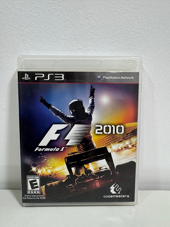 F1 Fórmula 1 2010 PS3 Mídia Física (Usado)