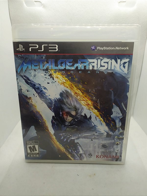 Metal Gear Rising Revengeance PS3 Mídia Física ( Usado)