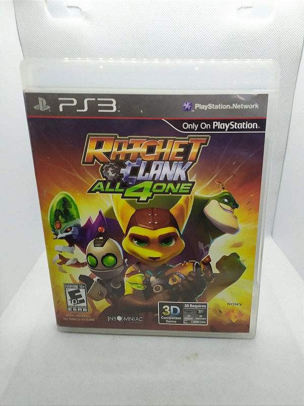 Ratchet & Clank All 4 One PS3 Mídia Física (Usado)