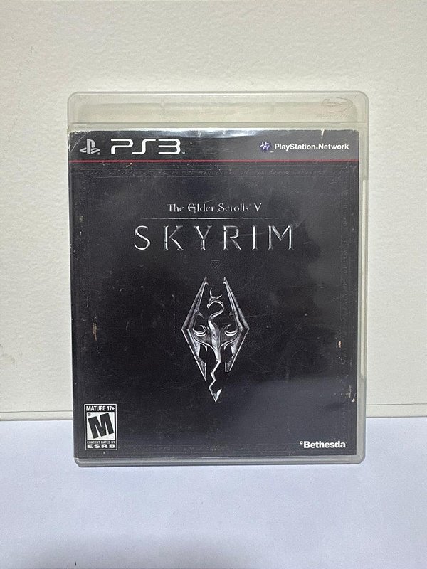 The Elder Scrolls 5 Skyrim PS3 Mídia Física (Usado)