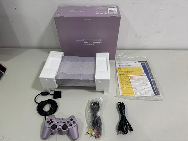 Console Playstation 2 Fat Edição Sakura SCPH-39000 - PS2 FAT SAKURA
