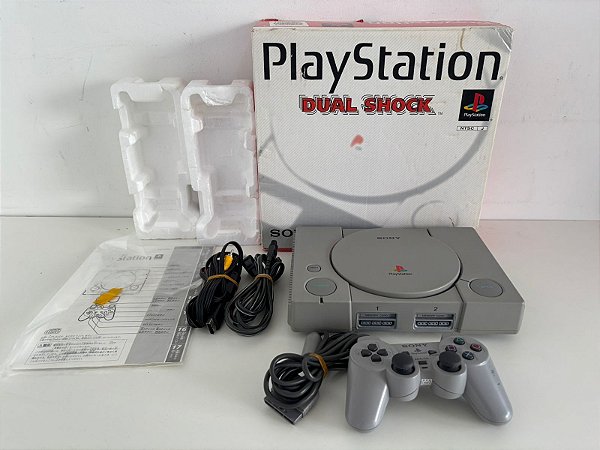 Console Playstation 1 Fat Dualshock SCPH-7000 Japonês - PS1 Fat