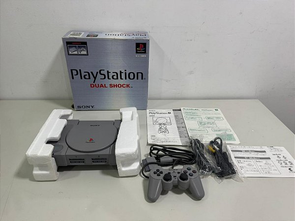 Console Playstation 1 Fat Dualshock  Japonês SCPH-7000 - PS1 FAT