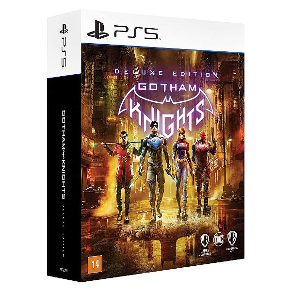Gotham Knights Deluxe Edition PS5 Mídia Física Lacrado