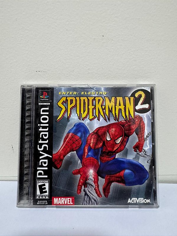 Spider-Man 2 Enter: Electro PS1 Original Americano (Usado)