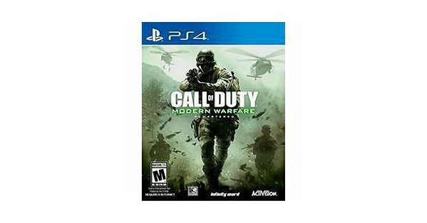Call Of Duty Modern Warfare Remastered PS4 Mídia Física Lacrado