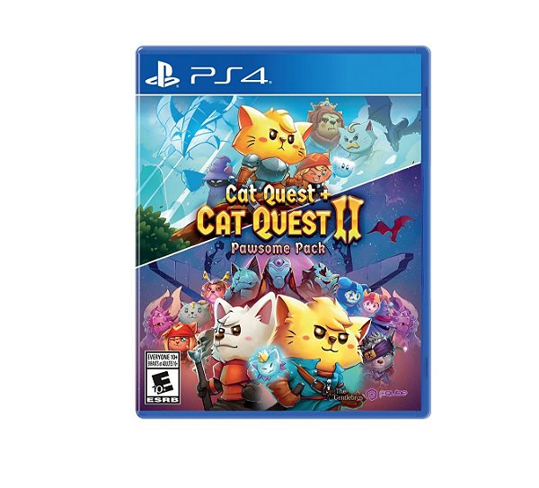 Cat Quest + Cat Quest II Pawsome Pack PS4 Mídia Física Lacrado
