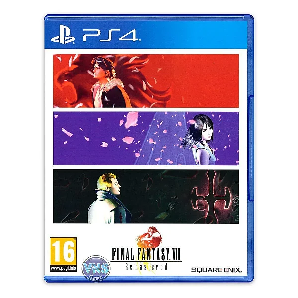 Final Fantasy VIII Remastered PS4 Mídia Física Lacrado