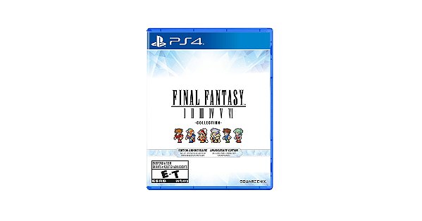 Final Fantasy I-VI Collection PS4 Mídia Física Lacrado