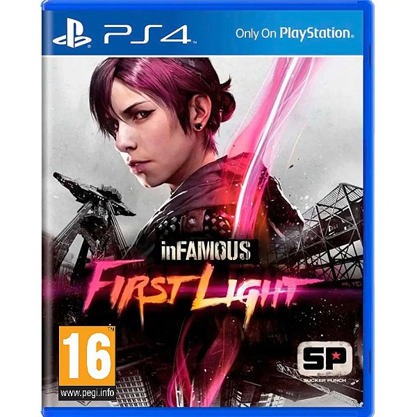 Infamous First Light PS4 Mídia Física Lacrado