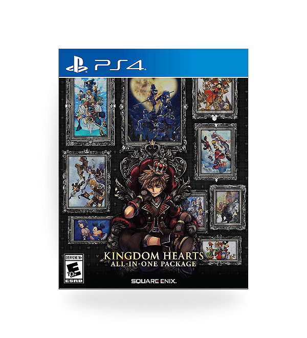 Kingdom Hearts All-In-One Package PS4 Mídia Física Original Lacrado