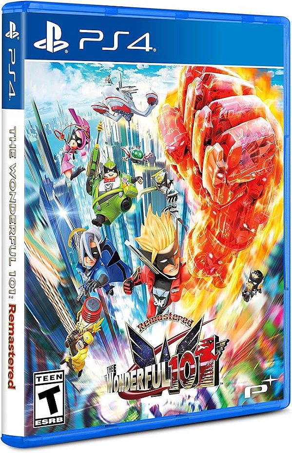 The Wonderful 101 Remastered PS4 Mídia Física Lcrado
