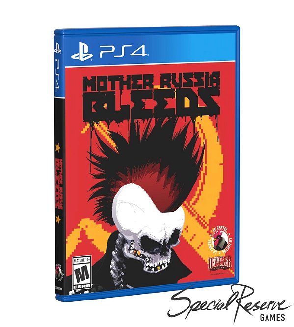 Mother Russia Bleeds PS4 Mídia Física Original Lacrado