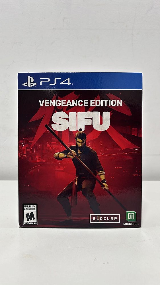 Sifu Vengeance Edition PS4 Mídia Física (Usado)