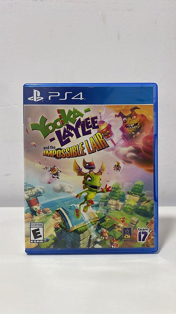 Yooka-Laylee And The Impossible Lair PS4 Mídia Física (Usado)