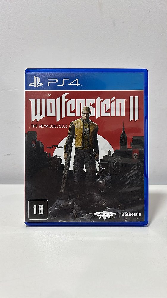 Wolfenstein 2 The New Colossus PS4 Mídia Física (Usado)