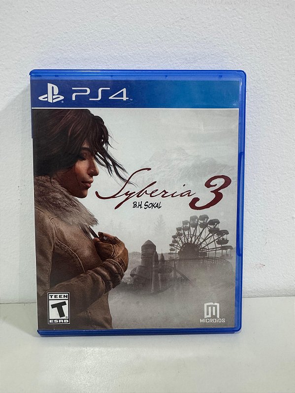 Syberia 3 PS4 Mídia Física (Usado)