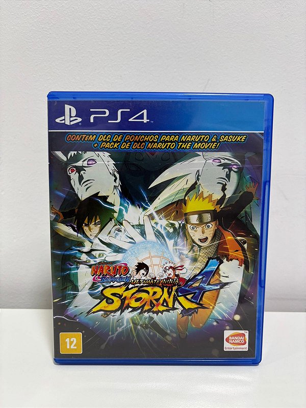 Naruto Shippuden: Ultimate Ninja Storm 4 PS4 Mídia Física (Usado)